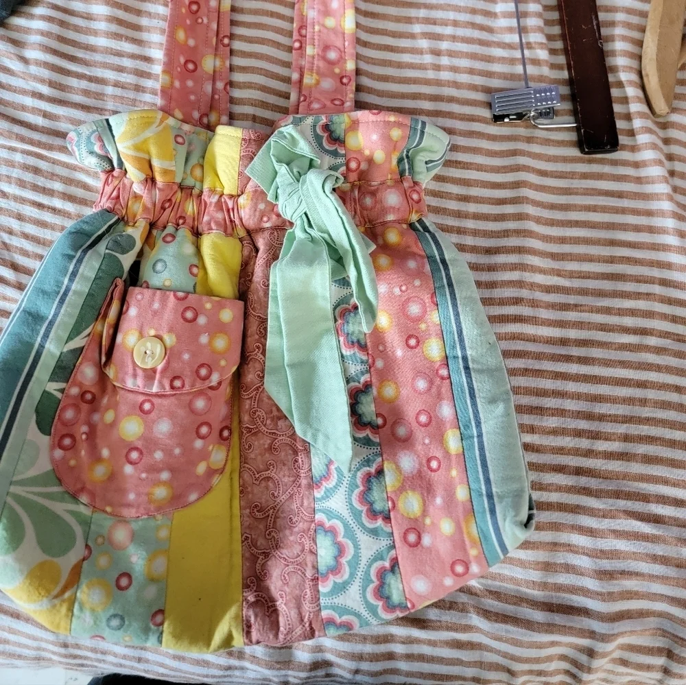 OS Patchwork Homemade Bag - Picture 5 of 7